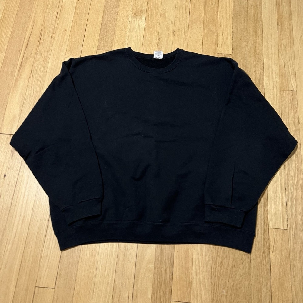 Vintage 90s Streetwear NuBlend Sweater Mens XXXL Pullover Faded Baggy Sweatshirt